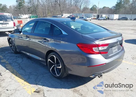 2018 Honda Accord Sport из США, поврежденный, VIN 1HGCV1F30JA233170